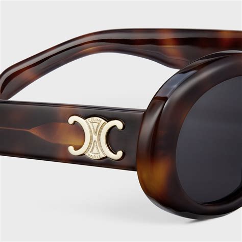 celine 01|TRIOMPHE 01 SUNGLASSES IN ACETATE .